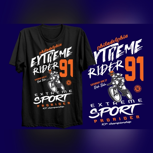 Bicycle Short Sleeve T-shirt Apparel Unisex Size Bike Enthusiast Theme - Picture 1 of 1